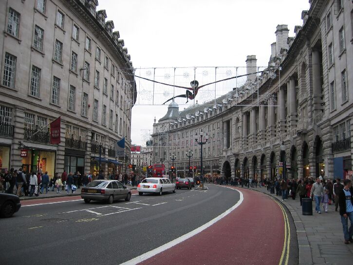 10 calles famosas en Londres - Regent-Street1 10 calles famosas en Londres - Regent-Street1