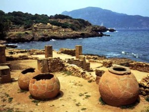Tipasa , ruinas romanas en la costa africana - Tipasa-300x225