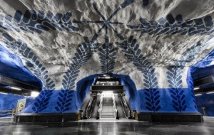 El metro de Estocolmo - Tcentralen-300x190