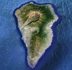 Caldera de Taburiente. (Canarias) - Vista-aerea-300x293