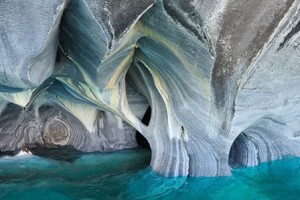 Las Cuevas de Mármol (Chile) - Rocas-de-mármol-300x200