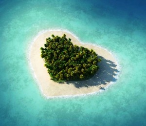 Día de los enamorados: viajes a la isla del corazón - tavarua-fiji-heart-300x258