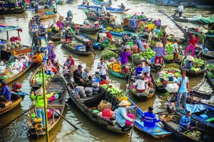 El mercado flotante de Cai Rang - CaiRang22160317PM-300x200
