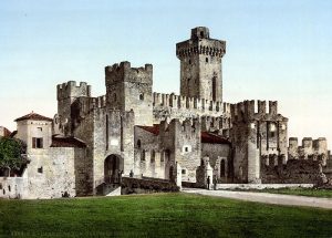 Sirmione (Italia) - 800px-Sirmione_Castello_Scaligero_um_1900-300x215