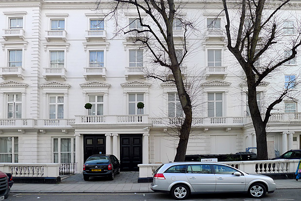 Las falsas fachadas de Leinster Gardens