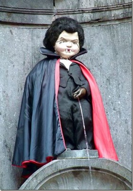 Manneken Pis, la estatua más famosa de Bélgica