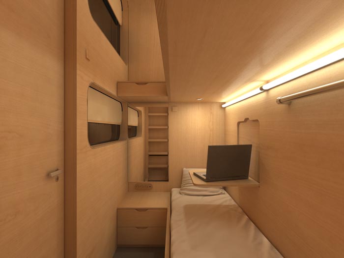Sleepboxes, las habitaciones de hotel que encontrarás en los aeropuertos