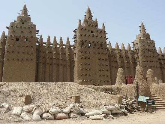 La particularidad de la Mezquita de Djenné