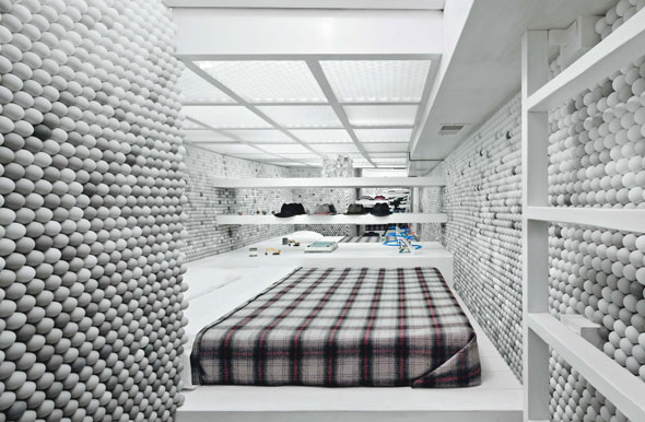 The Ping Pong Aparment de Daniel Arsham