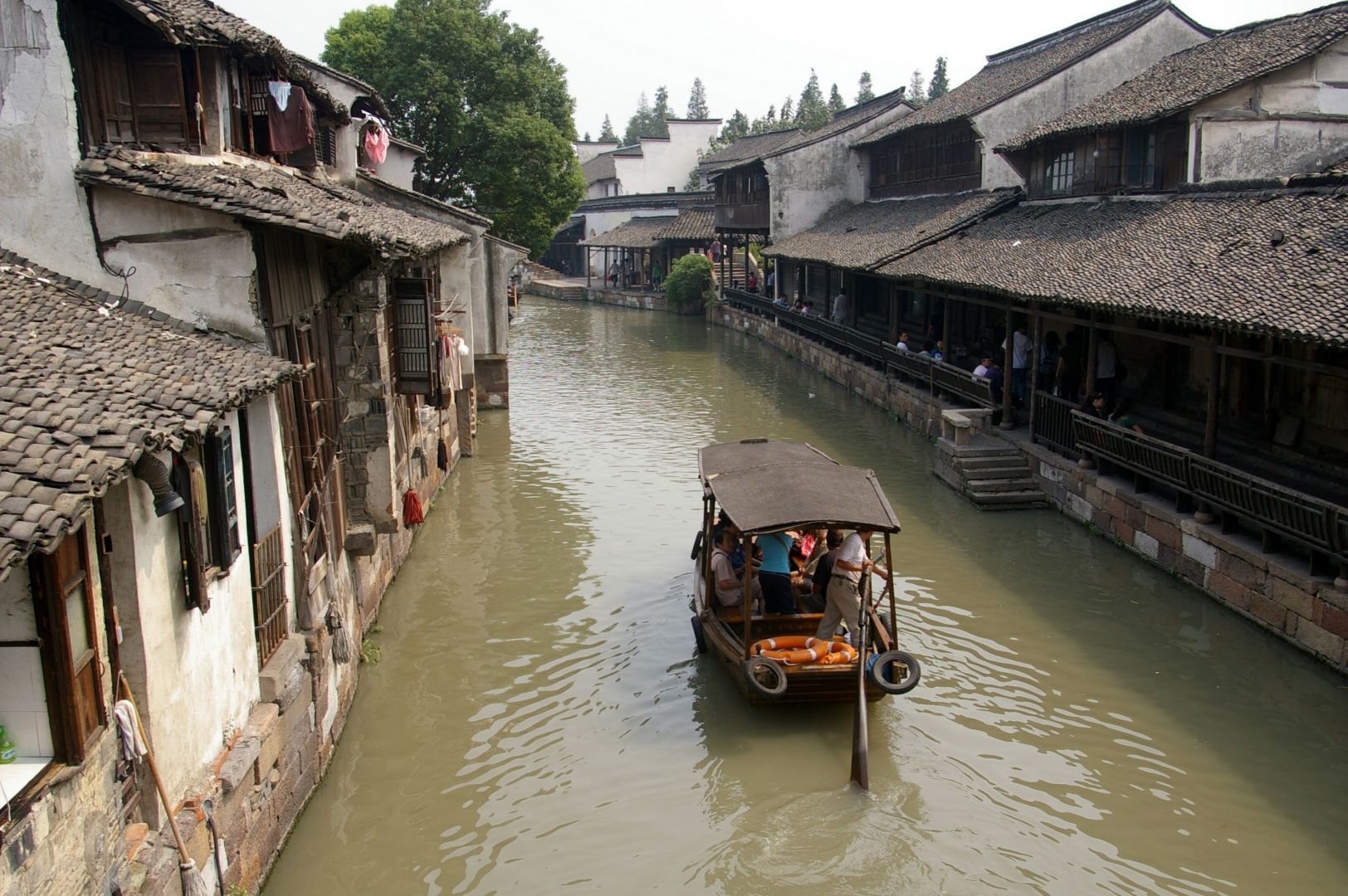 La antigua ciudad flotante de Wuzhen