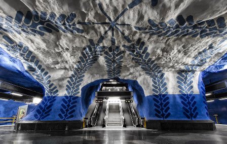 El metro de Estocolmo