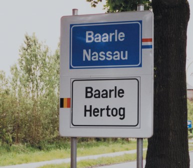 Baarle-Hertog, un lugar en dos países