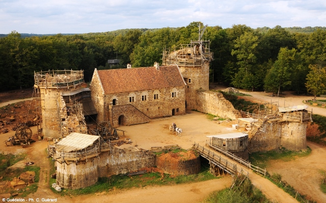 Guédelon: regreso a la Edad Media
